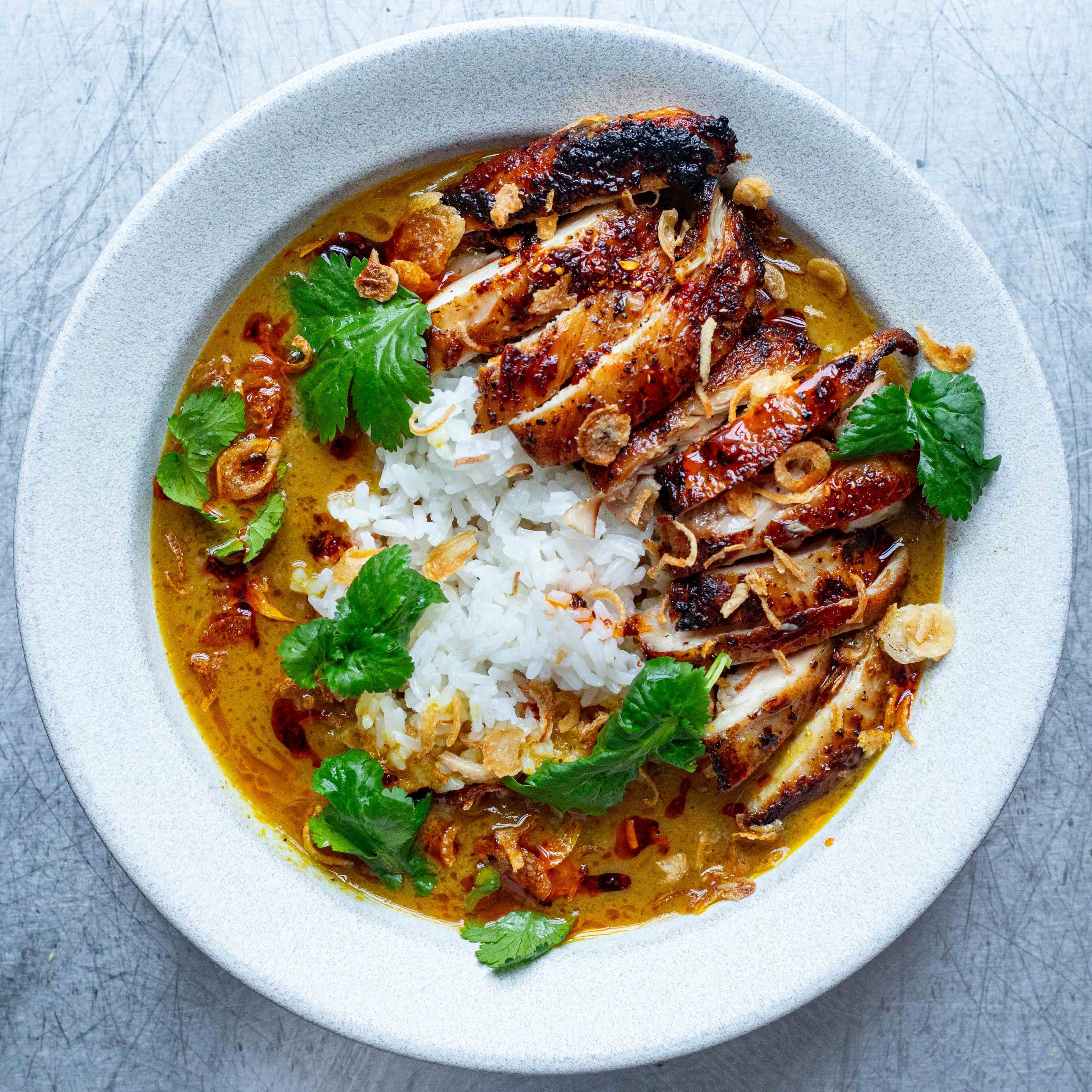 Curried Coconut Chicken & Rice