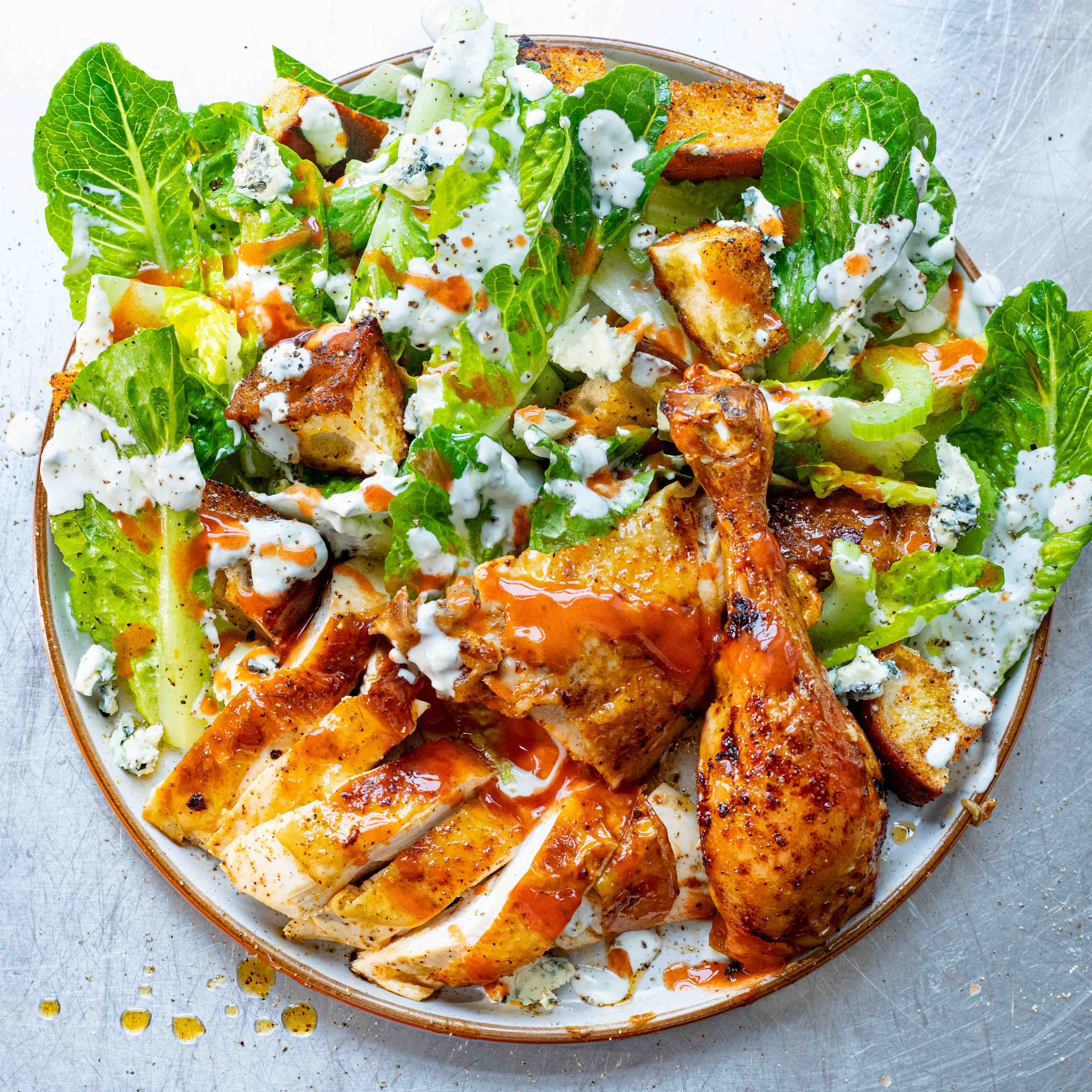 baked chicken with blue cheese dressing Chicken Florentine (with a twist!)