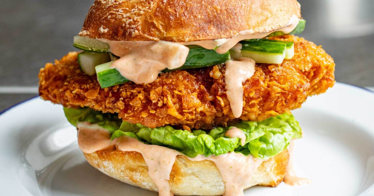 Cornflake Chicken Sandwich - Mob