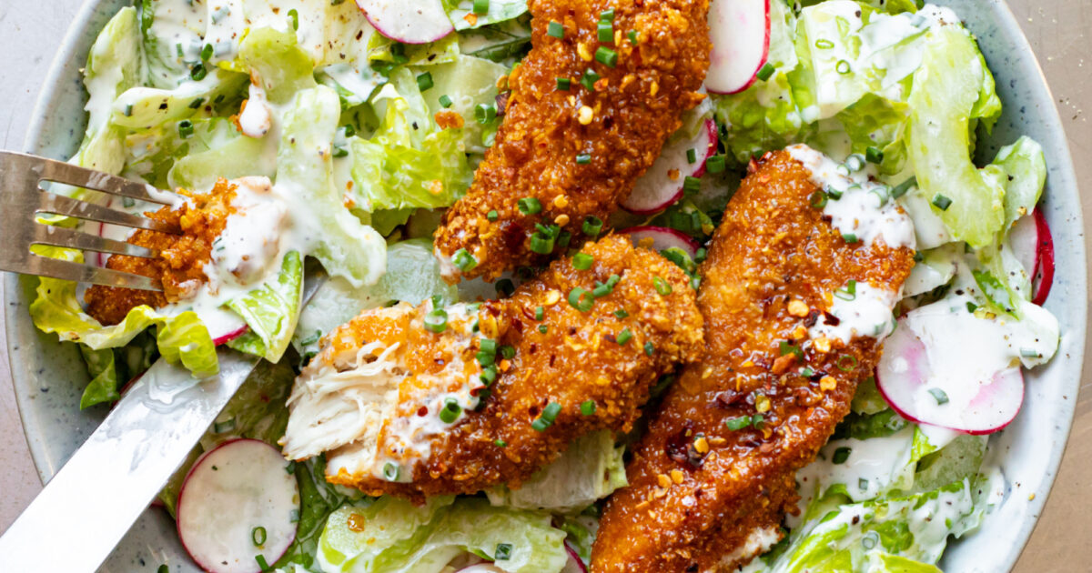 chicken salad with ranch dressing Zesty Ranch Grilled Chicken Salad