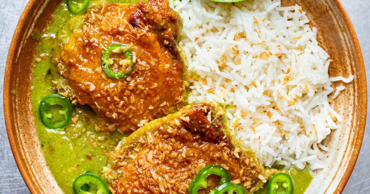 Jalapeño & Coconut Chicken Thighs - Mob