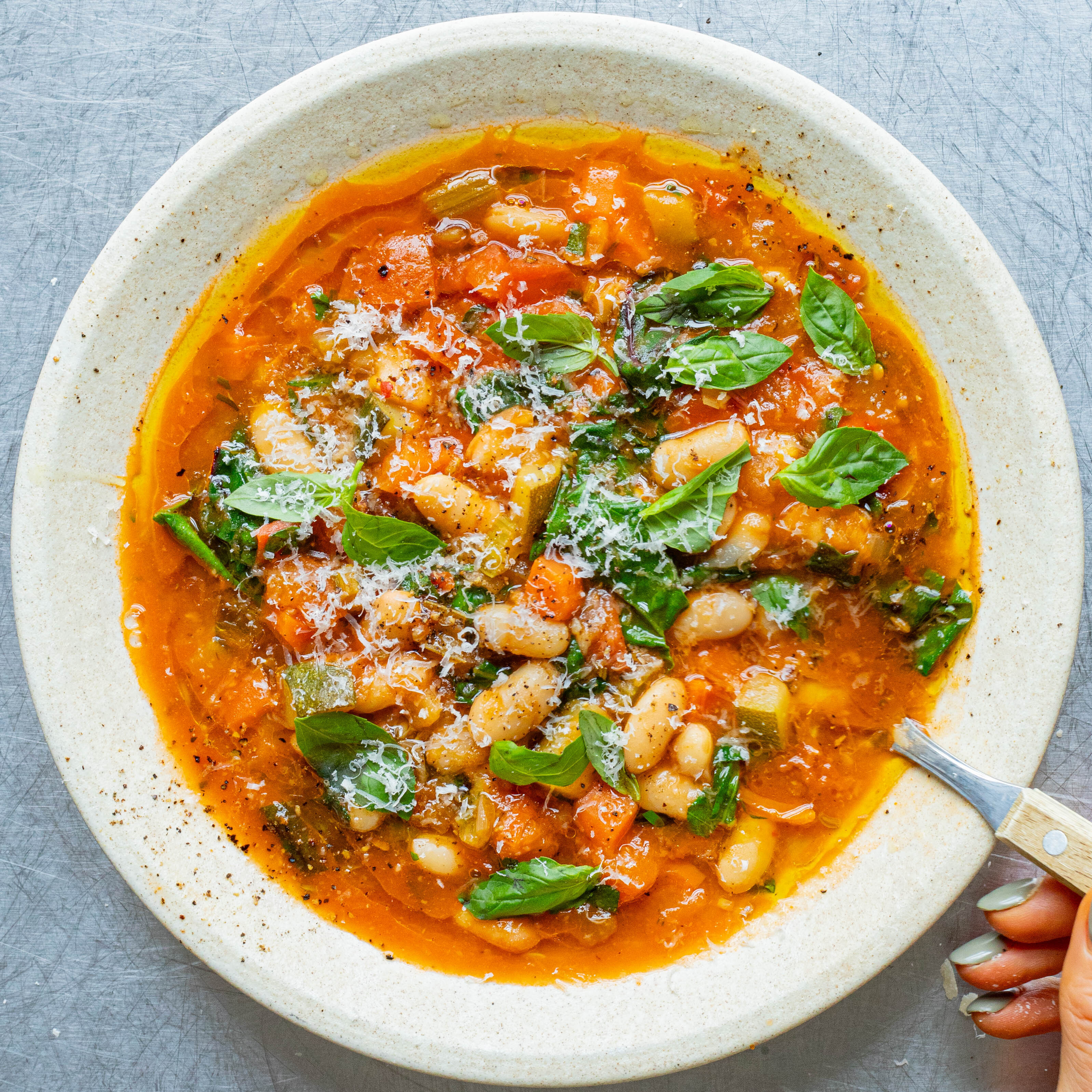 Warming Veg & Bean Soup