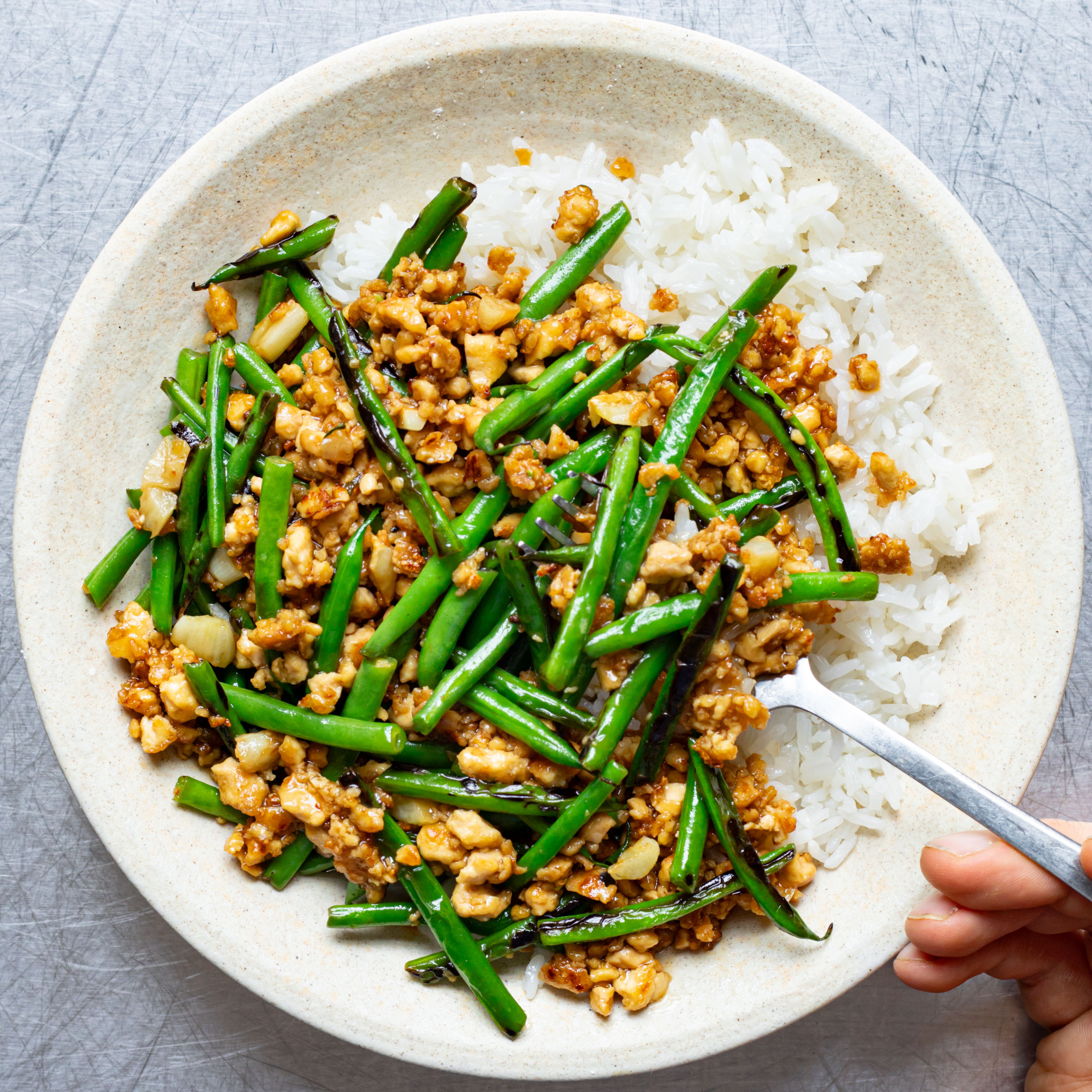 Stir-Fried Green Beans with Tofu-image