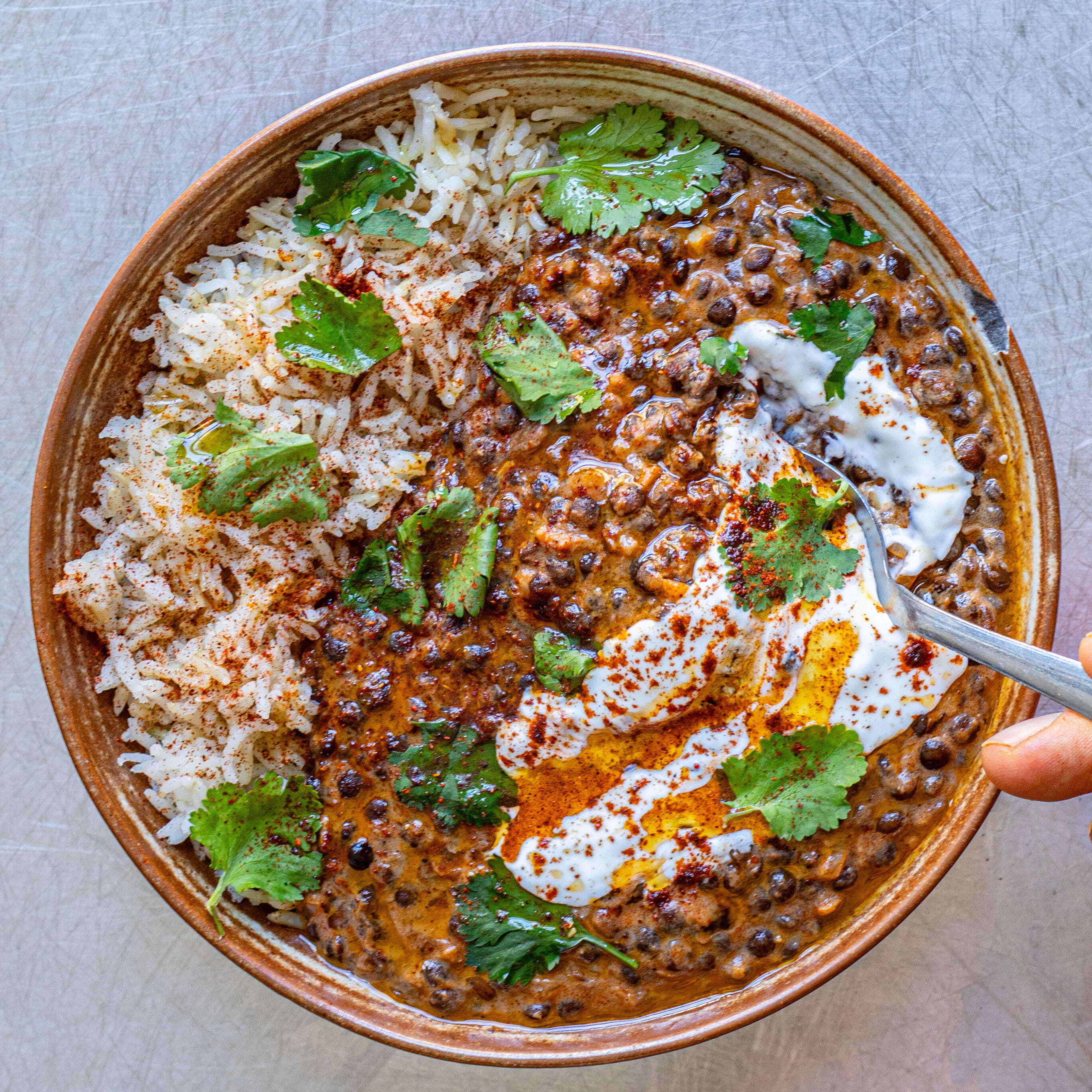 High Protein Black Lentil Curry-image