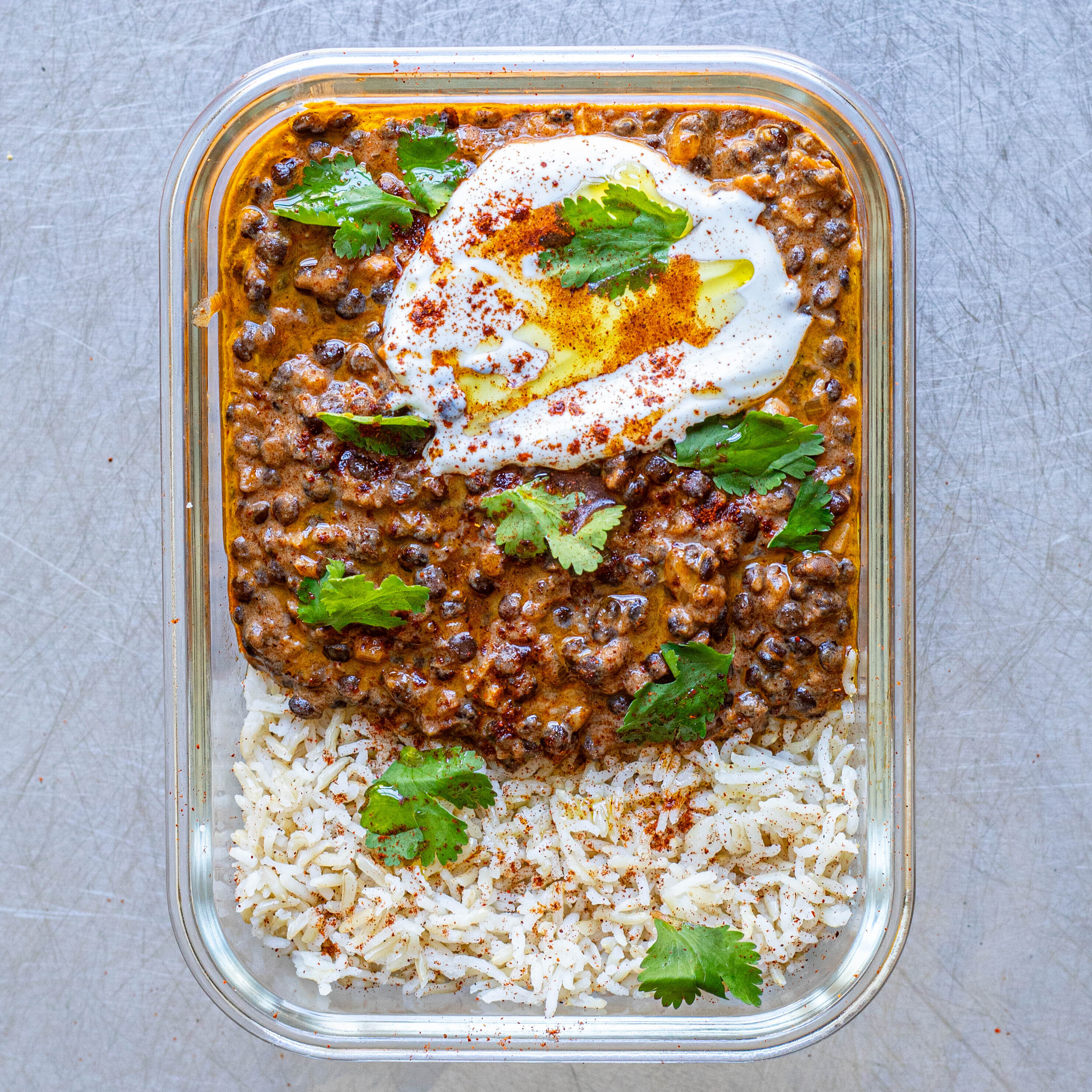 High Protein Black Lentil Curry-image